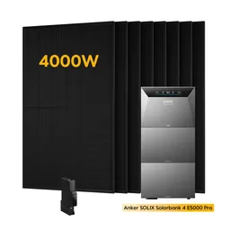 Anker Anker SOLIX Solarbank 4 E5000 Pro, mit 8 x 500 Bifaziale Solarmodule, by Powerness - 15kWh / Pre-Sale Special: Gratis Smart Meter Gen 2 / Selbstabholung – Produktbild 1 von 1