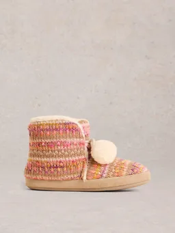 White Stuff Gestrickte Haus-Booties - S – Produktbild 1 von 1