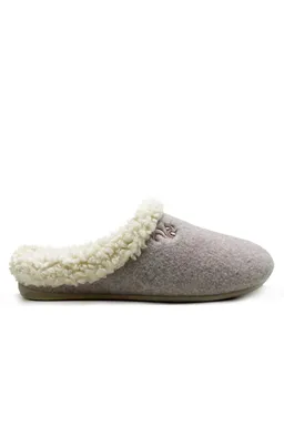 thies thies Damen vegan Hausschuhe Cozy Taupe – Produktbild 1 von 1