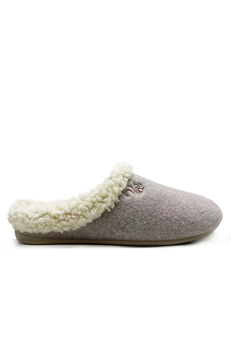 thies thies Damen vegan Hausschuhe Cozy Taupe, Beige, – Produktbild 1 von 2