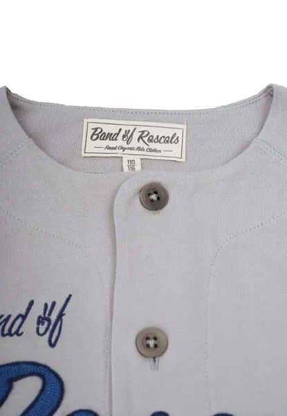 Band of Rascals Band of Rascals Baseball - Cooles Jungen Shirt Kurzarm aus 100% Bio-Baumwolle, Grau, – Produktbild 3 von 3