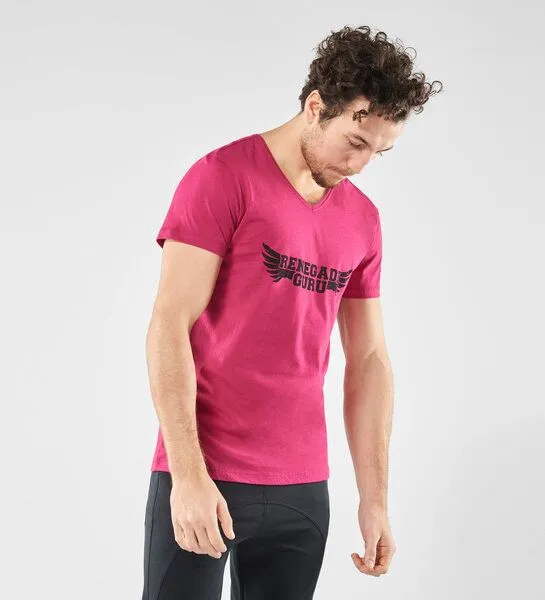Renegade Guru Renegade Guru Yoga Tee Moksha, Marsala spice, – Produktbild 2 von 3