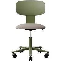 HAG HAG Bürodrehstuhl "Tion 2140" Gestell: moss grey, Stoff: "Select" beige – Produktbild 1 von 1