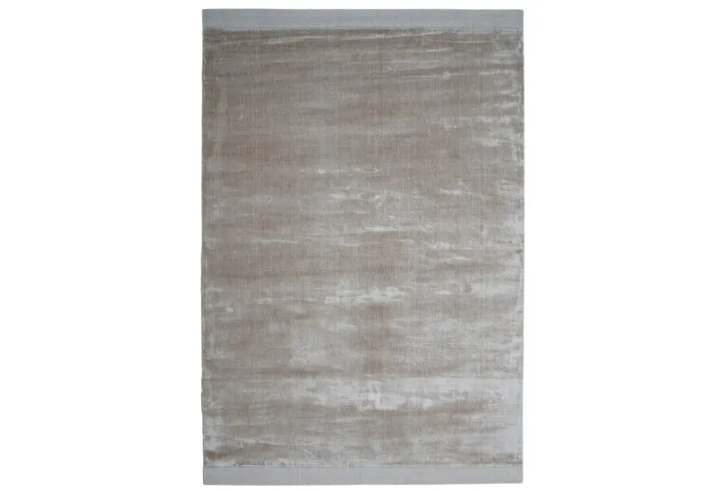 Consilio Concept Designteppich BAMBOO Teppich Wohnzimmer luxuriös Viskose Seidenglanz Soft, Beige|braun, – Produktbild 1 von 5