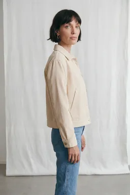 Jyoti - Fair Works Jyoti - Fair Works Damen vegan Jacke Nariyal Beige – Produktbild 1 von 1