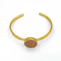 Bawa Hope Bawa Hope Messing Armband "Holz" – Produktbild 1 von 1