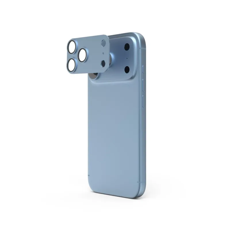 Hama "Kameraschutz ""Cam Protect Pro"" für Apple iPhone 18 Pro, Hellblau (00233328)" – Produktbild 2 von 5