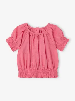 Vertbaudet Mädchen Baby Bluse mit Strukturmuster – Produktbild 1 von 1