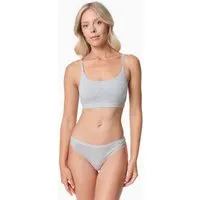 ORGANICATION ORGANICATION BELEEN | Bralette aus Bio-Baumwolle und TENCEL Modal, Grey melange, – Produktbild 1 von 1