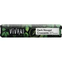Vivani Nougat-Riegel mit Haselnusskrokant – Produktbild 1 von 1