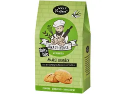 weltPartner weltPartner Bio-Amarettigebäck "Knast-Kekse" mit italienischen Mandeln, glutenfrei, 130 g – Produktbild 1 von 1