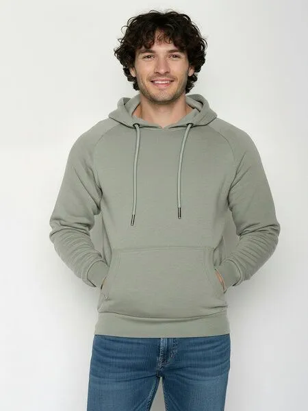 GreenBomb GREENBOMB Basic Hoodie Trek, Moos mint, – Produktbild 3 von 4