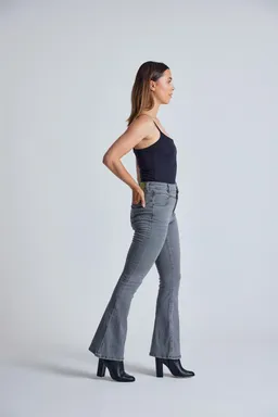 Flax and Loom Schlaghose High Waist Skinny Modell: Mavis – Produktbild 1 von 1
