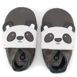 Bobux Bobux Soft Sole-Babyschuhe Bam-Boo Charcoal – Produktbild 1 von 1