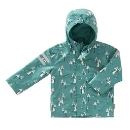 Fresk Regenjacke für Kinder – recyceltes Polyester, mit Kapuze –6 Jahre – Produktbild 1 von 1