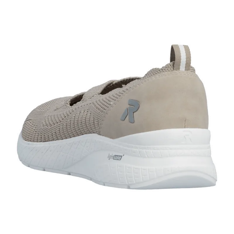 Rieker Rieker M8554-62 für Damen, beige, Größe 43 EU, Beige, – Produktbild 3 von 7