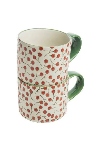 Tranquillo Tasse VINTAGE GARDEN red - rot – Produktbild 3 von 5