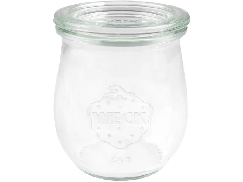 Weck Weck Tulpenglas, Einmachglas mit Deckel, 220 ml, 8 cm x Ø 6 cm – Produktbild 1 von 1
