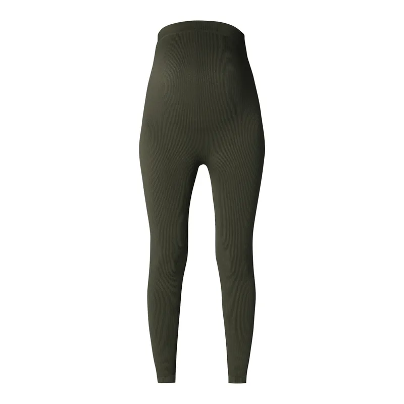 Noppies Noppies Umstandsleggings Reva Rippqualität, Oliv, – Produktbild 1 von 3