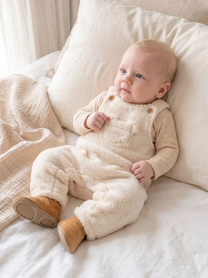Vertbaudet Baby Set, Vanille, – Produktbild 1 von 4