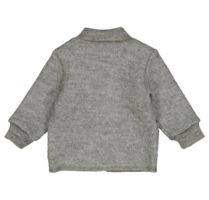 Fred's World by Green Cotton Fred's World by Green Cotton Wolljacke Wolljacke, Grau, – Produktbild 2 von 2