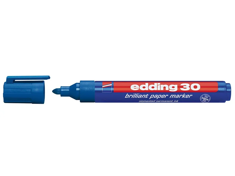 Edding Edding Pigmentmarker "30" blau – Produktbild 2 von 3