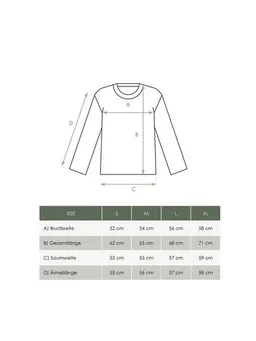 FUXBAU FUXBAU Frauen Basic Langarmshirt – Produktbild 1 von 1