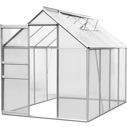Casaria® Casaria Deuba Gewächshaus Aluminium 7,6 m³ – Produktbild 1 von 1