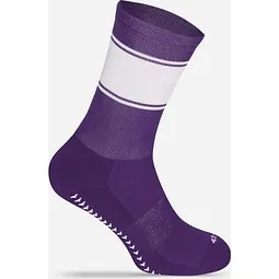 MR. SOCKS Fußballsocken Light, 42-46, Purple / White, Weiß / lila, – Produktbild 1 von 1