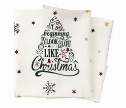 El Puente El Puente Tischsets "Merry Christmas", 2er-Set | Fair Trade & Handmade aus Indien – Produktbild 1 von 1