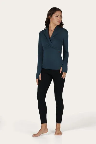 Urban Goddess Urban Goddess Ishtar Yoga Langarmshirt, Orion (blau), – Produktbild 5 von 5