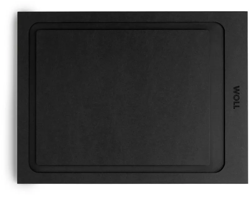 Woll Woll Schneidebrett Woll Cut & Serve, Holzpapierfaser, (1-St), aus FSC®-zertifiziertem Papierverbundstoff, Schwarz, – Produktbild 1 von 8