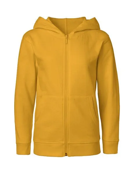Neutral® - 3FREUNDE Neutral® - 3FREUNDE Kinder Hoodie Zipped, Gelb, – Produktbild 1 von 4