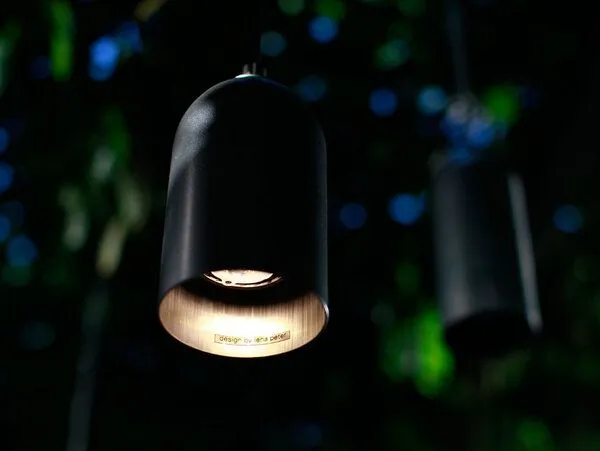 werkvoll by Lena Peter werkvoll by Lena Peter Recycling Feuerlöscher Hängeleuchte FIRELIGHT neutral, Schwarz, – Produktbild 8 von 8