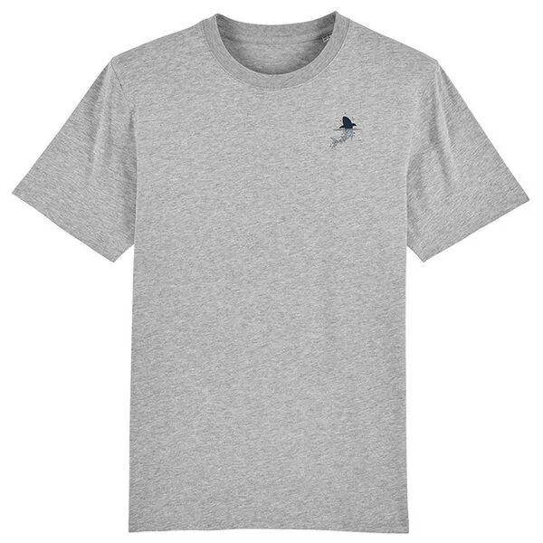 Kultgut Kultgut Biofair - Reine Biobaumwolle /Shirt- Little Shark, Moonlightgrey, – Produktbild 1 von 4