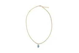 El Puente El Puente Halskette "Blue Flower" | Fair Trade & Handmade aus Indien – Produktbild 1 von 1