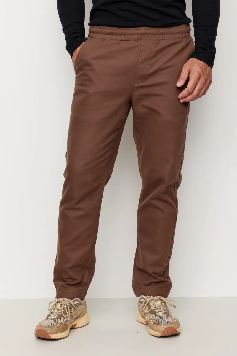 recolution Recolution Herren vegan Chino Hose Tamarinde Kaffee Braun, Braun, – Produktbild 2 von 2