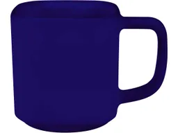 Keramiktasse "Oxford" 290 ml, light navy blue – Produktbild 1 von 1