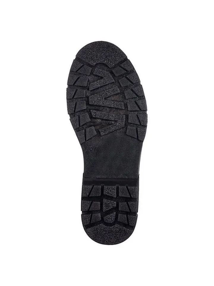Marco Tozzi Marco Tozzi Vegan, MT FEEL ME mit Blockabsatz Blockabsatz Schnürstiefelette Vegan, Schwarz, – Produktbild 5 von 5