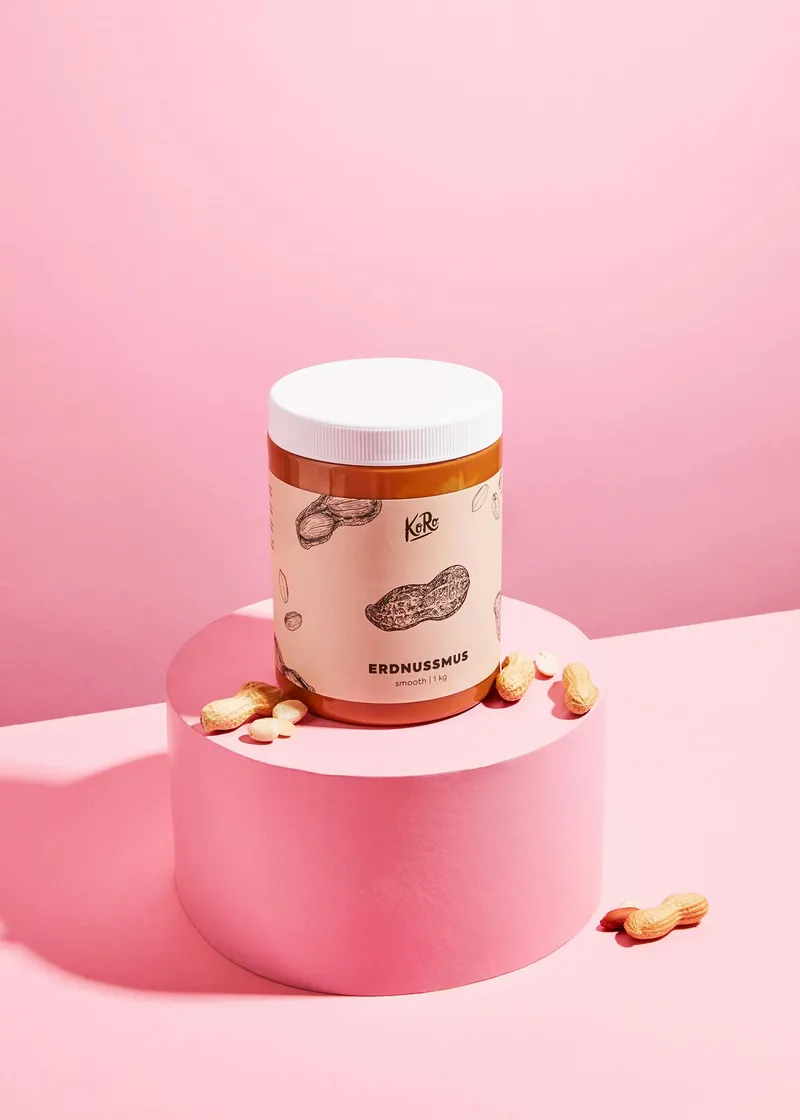 KoRo Erdnussmus 1 kg – Produktbild 1 von 5