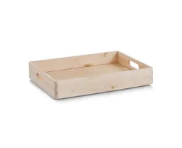 Zeller Present Allzweckkiste, Nadelholz, Kiefer, 40 x 30 x 7 cm – Produktbild 1 von 1