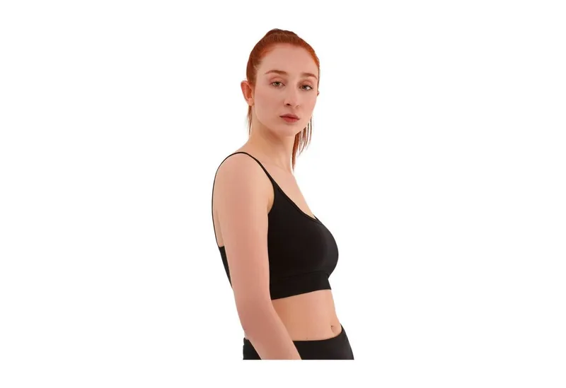 Albero Natur Albero Natur Bustier Damen Bustier, Schwarz, – Produktbild 2 von 5