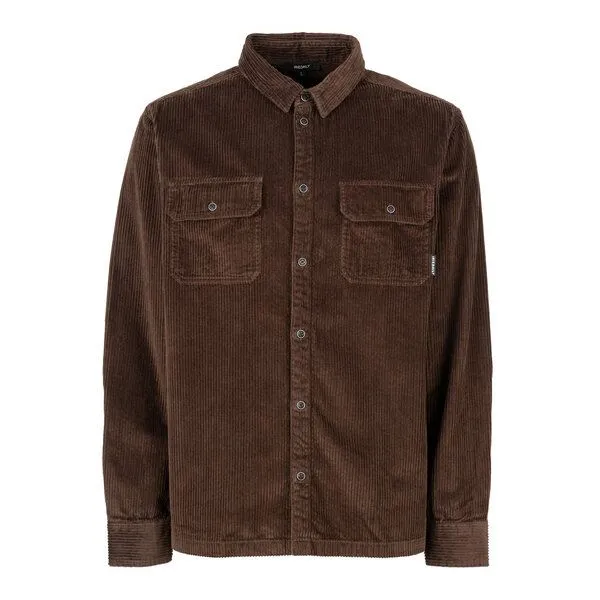 Iriedaily Iriedaily Bubble Cord Shirt, Dark coffee (braun), – Produktbild 1 von 3