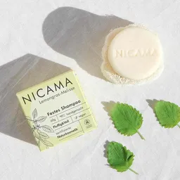 NICAMA NICAMA Festes Shampoo Lemongras-Melisse – Produktbild 1 von 1