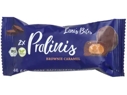 Lini's Bites Lini's Bites Bio-Dattelkugel "Pralinis", Brownie Caramel, vegan, 46 g – Produktbild 1 von 1