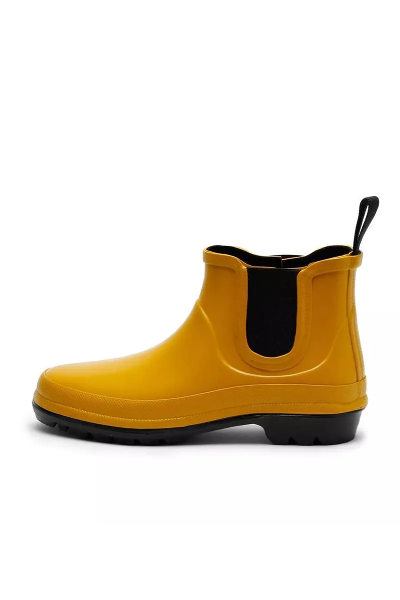 Grand Step Shoes Grand Step Shoes Damen vegan Regenstiefel Vickie Curry Gelb, Schwarz, – Produktbild 2 von 2
