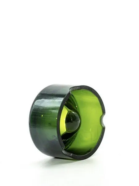 MaBe MaBe Aschenbecher aus der Magnum Sektflasche, Transparent, – Produktbild 2 von 4