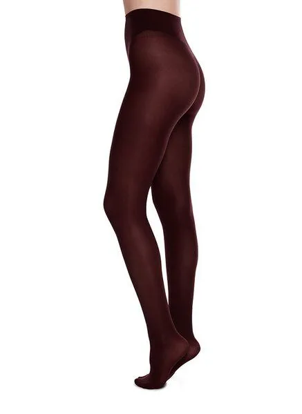 Swedish Stockings Swedish Stockings 60den - Strumpfhose - Olivia Premium Tights, Rot (bordeaux), – Produktbild 3 von 4