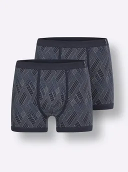 KINGsCLUB Hose kurz marine-bedruckt – Produktbild 1 von 1