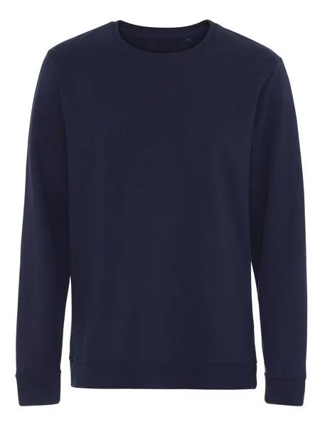 Greenspired Greenspired Umweltfreundliches Crew Neck Sweatshirt aus French Terry 320g/m² XS-3XL, Navyblau, – Produktbild 1 von 1